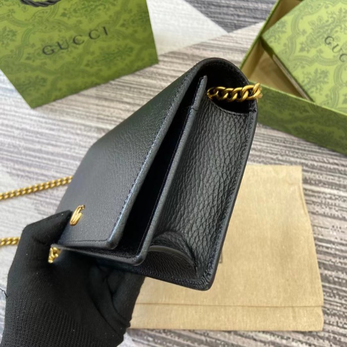 Mini GG Marmont Wallet On Chain “20*12.5*4CM” 033