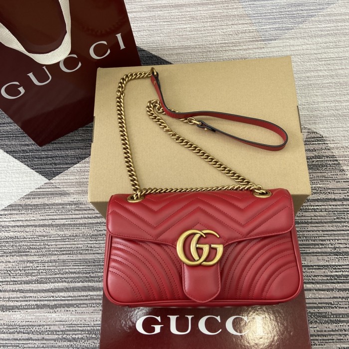 GG Marmont Shoulder Bag“26x15x7CM”-086=