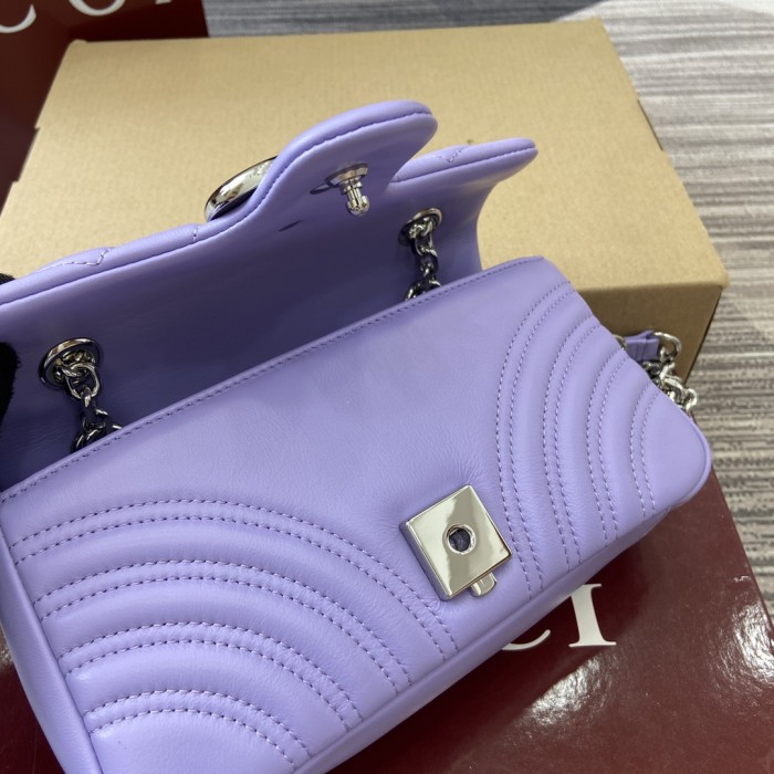 GG Marmont Shoulder Bag“22x12.5x6CM”-056=