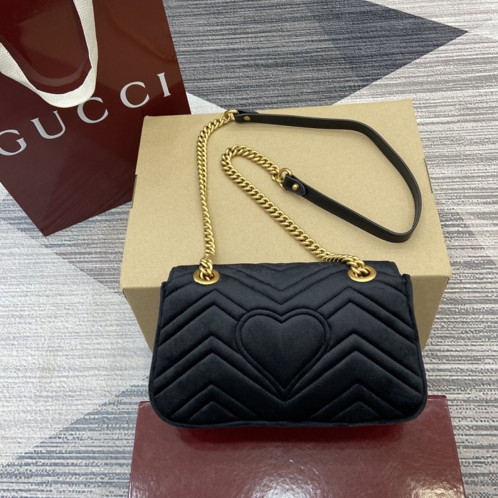 GG Marmont Shoulder Bag“22x13x6CM”-064=