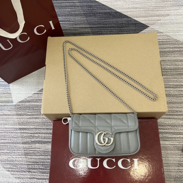GG Marmont Mini Shoulder Bag“16.5x10.2x5.1CM”-064=