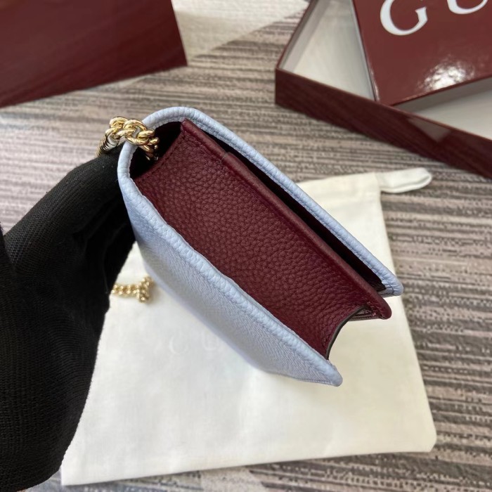 Mini GG Marmont Wallet On Chain “20*12.5*4CM” 053