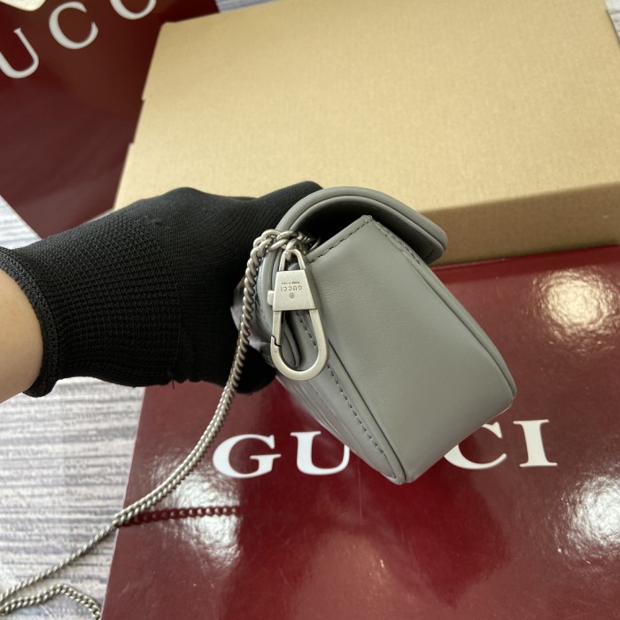 GG Marmont Mini Shoulder Bag“16.5x10.2x5.1CM”-064=