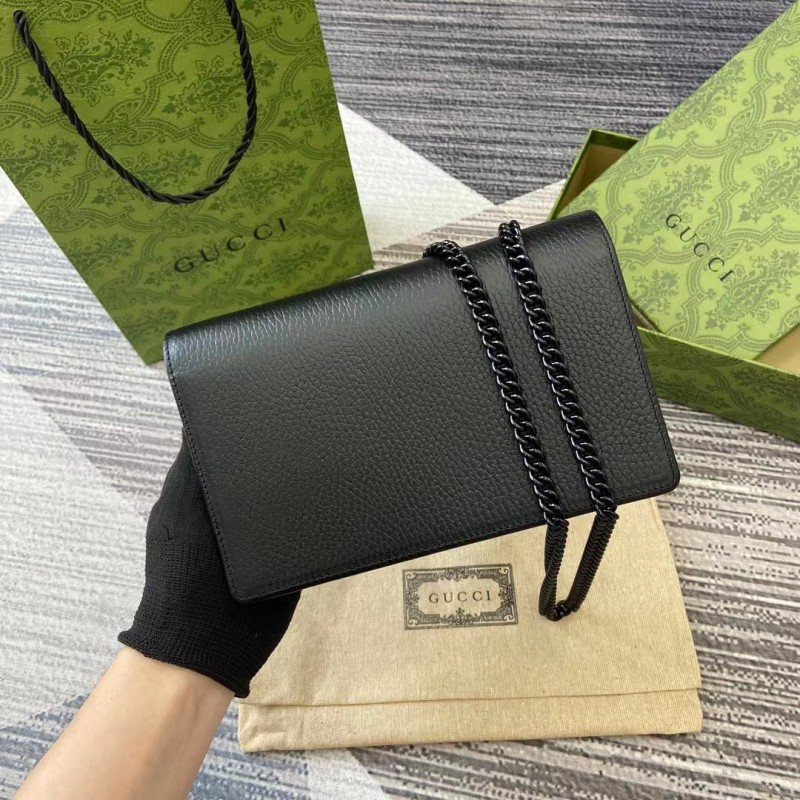 Mini GG Marmont Wallet On Chain “20*12.5*4CM” 053