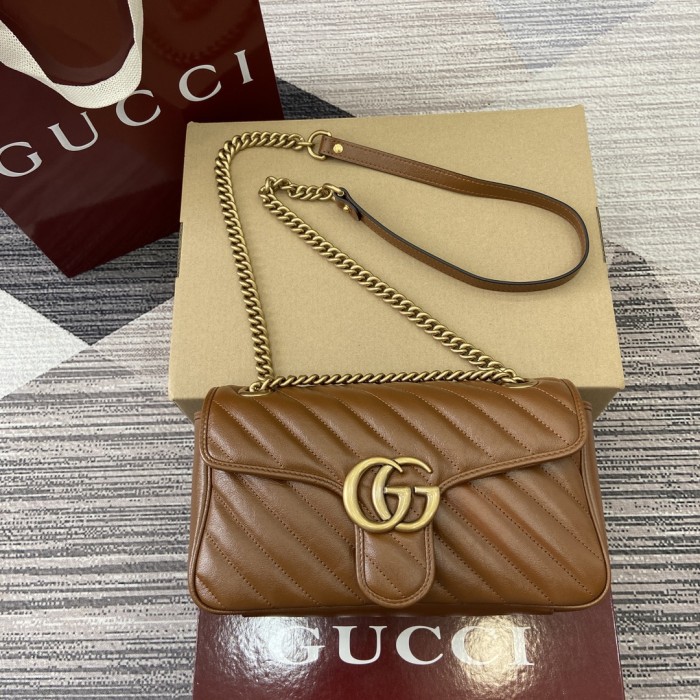 GG Marmont Shoulder Bag“26x15x7CM”-086=