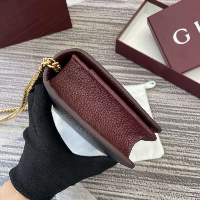 Mini GG Marmont Wallet On Chain “20*12.5*4CM” 053