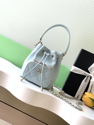 22B Mini Drawstring Bucket Bag “12.5x10x7.5cm”-086 =SP4775