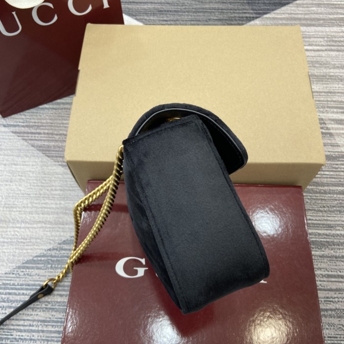 GG Marmont Shoulder Bag“22x13x6CM”-064=