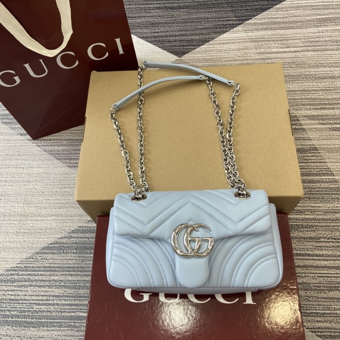 GG Marmont Shoulder Bag“22x12.5x6CM”-056=