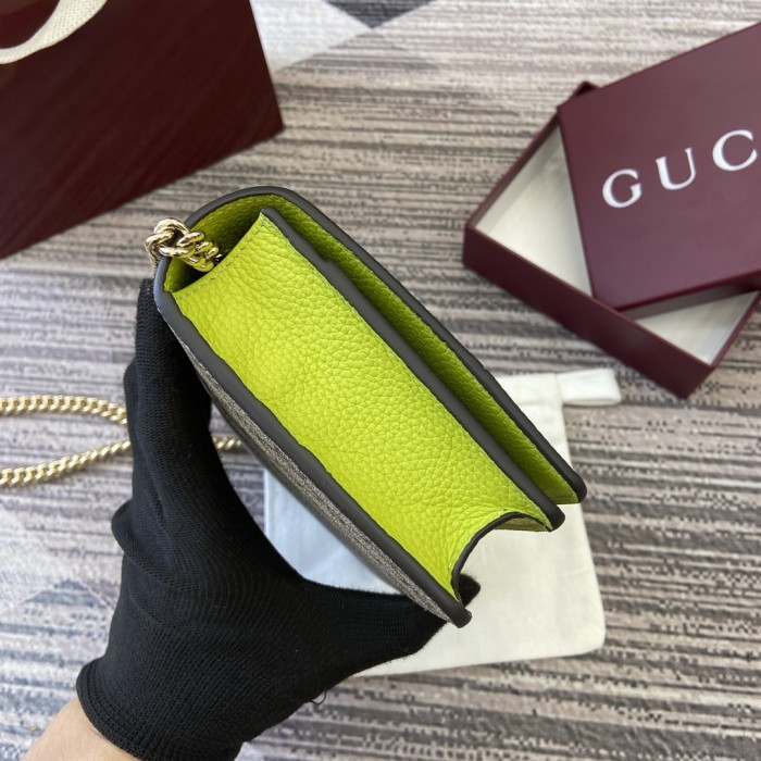Mini GG Marmont Wallet On Chain “20*12.5*4CM” 053