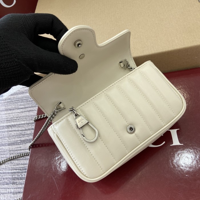 GG Marmont Mini Shoulder Bag“16.5x10.2x5.1CM”-064=