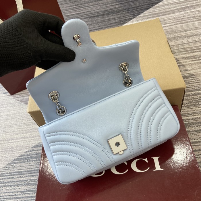 GG Marmont Shoulder Bag“22x12.5x6CM”-056=