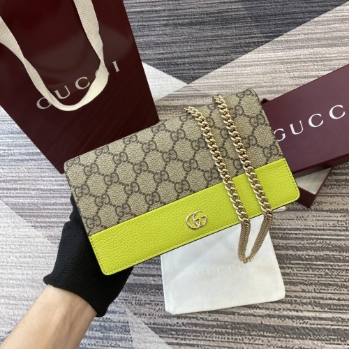 Mini GG Marmont Wallet On Chain “20*12.5*4CM” 053