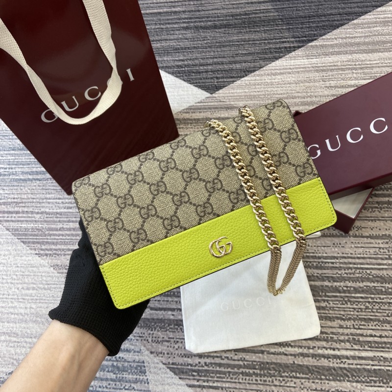 Mini GG Marmont Wallet On Chain “20*12.5*4CM” 053