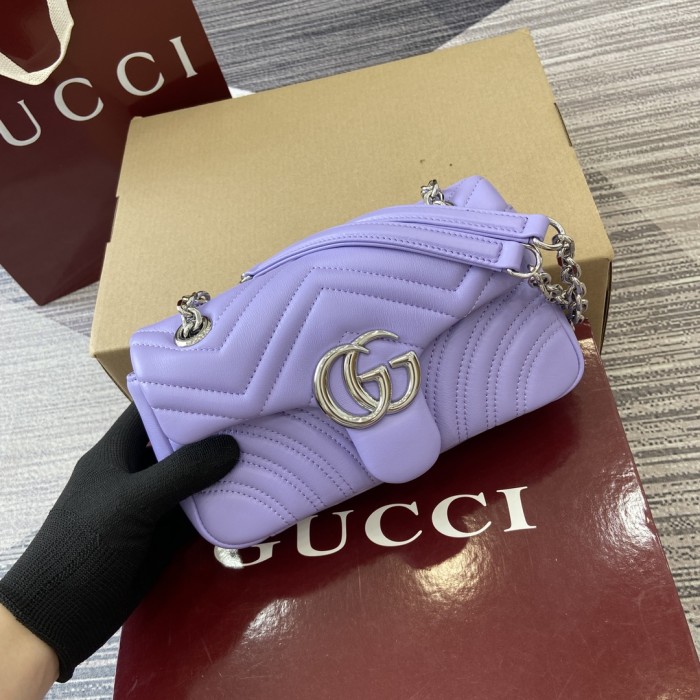 GG Marmont Shoulder Bag“22x12.5x6CM”-056=