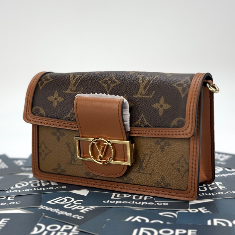Dauphine East West Crossbody Bag “18.5*12*5CM” 005