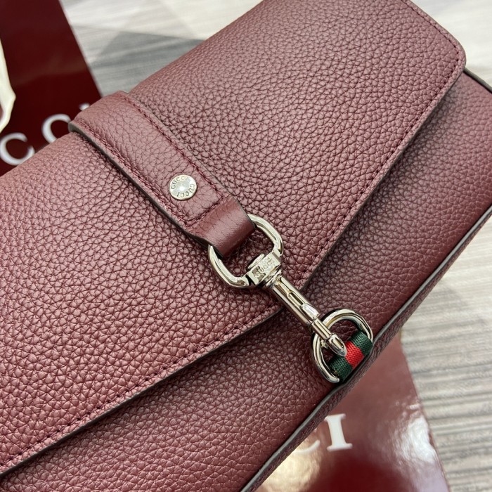 Small crossbody bag with hook closure“23.5x12.5x6.5CM”-066=