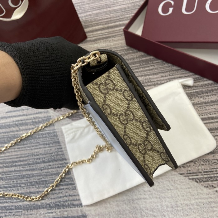 GG Emblem Wallet On Chain  “20x13x4CM” -023=