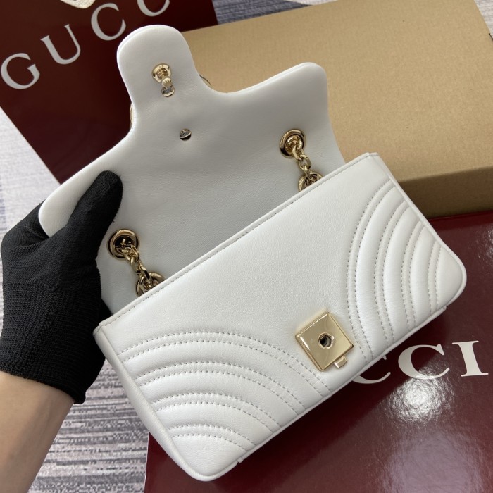 GG Marmont Shoulder Bag“22x12.5x6CM”-056=