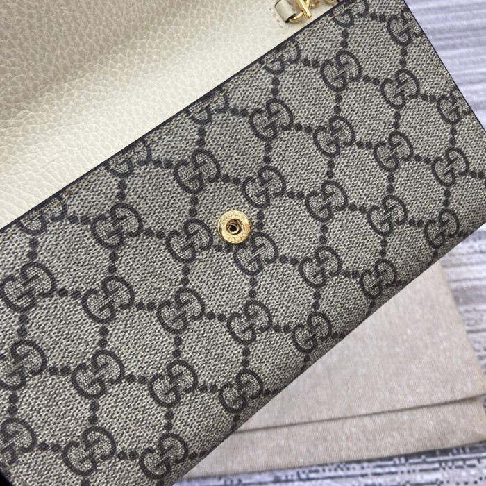 GG Marmont Two-Tone Wallet With Chain “10x19CM”-003=