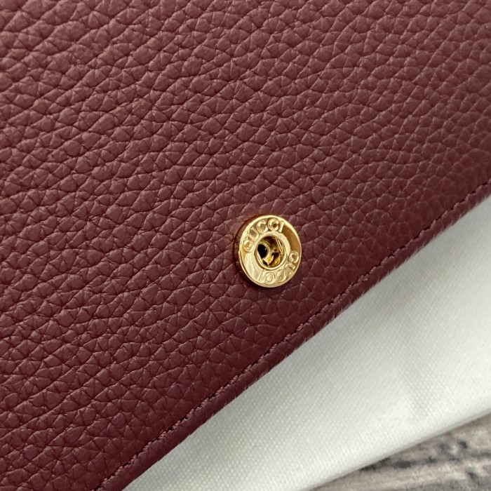 Mini GG Marmont Wallet On Chain “20*12.5*4CM” 053