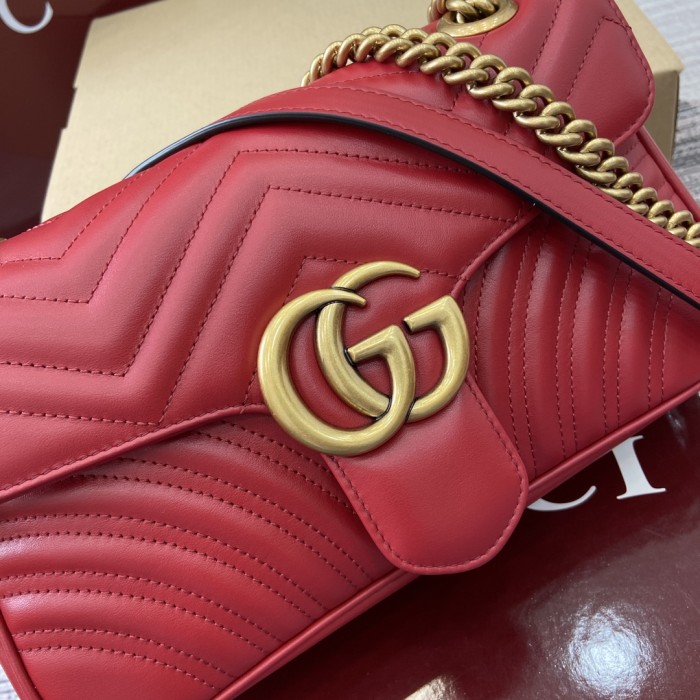 GG Marmont Shoulder Bag“26x15x7CM”-086=