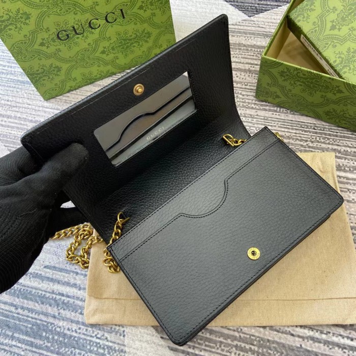Mini GG Marmont Wallet On Chain “20*12.5*4CM” 033