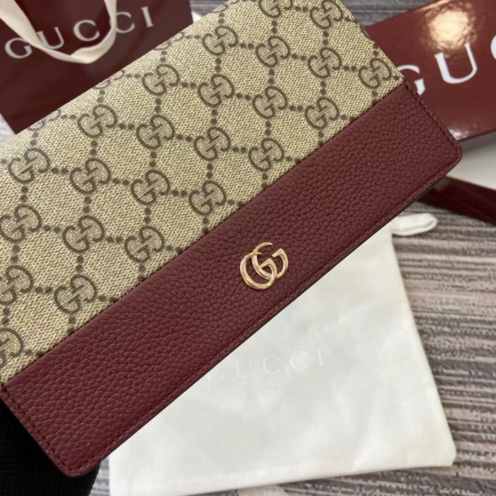 Mini GG Marmont Wallet On Chain “20*12.5*4CM” 053