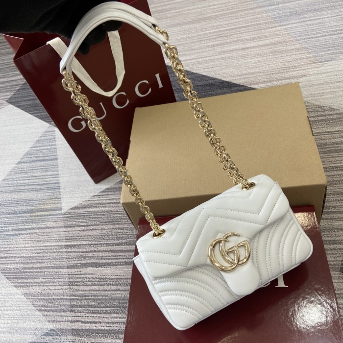 GG Marmont Shoulder Bag“22x12.5x6CM”-056=