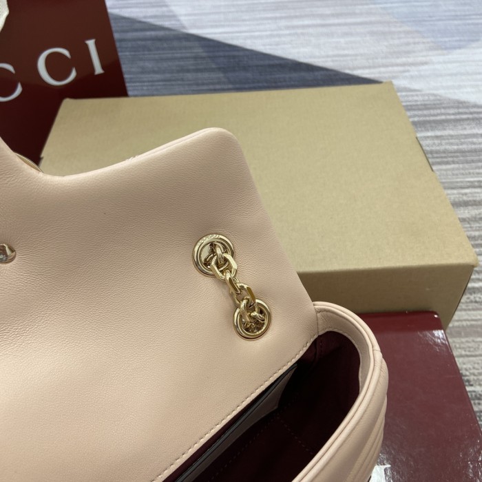 GG Marmont Shoulder Bag“22x12.5x6CM”-056=