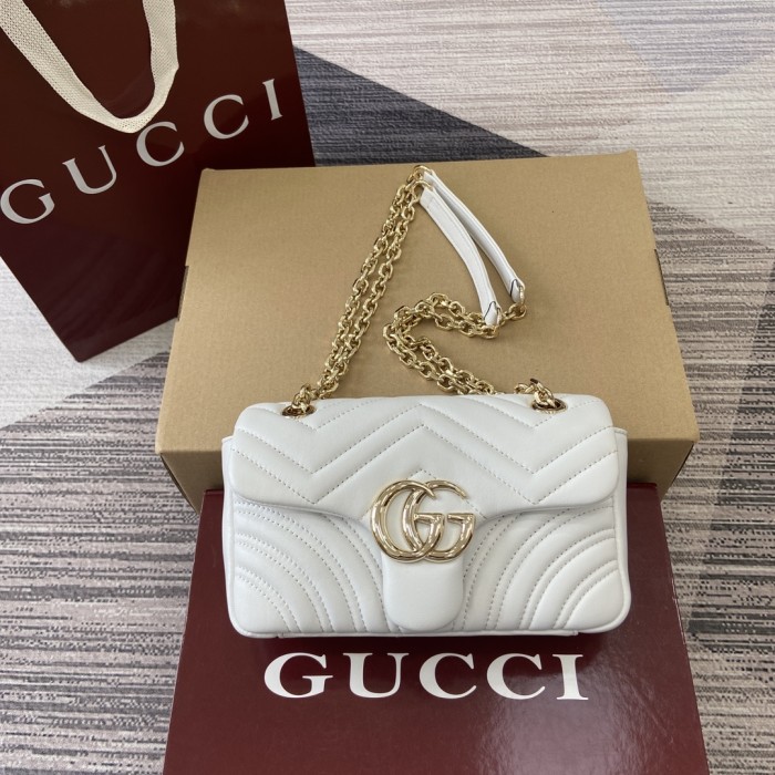 GG Marmont Shoulder Bag“22x12.5x6CM”-056=