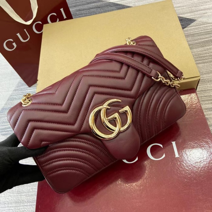 GG Marmont Shoulder Bag  “31x19x7CM” -096=