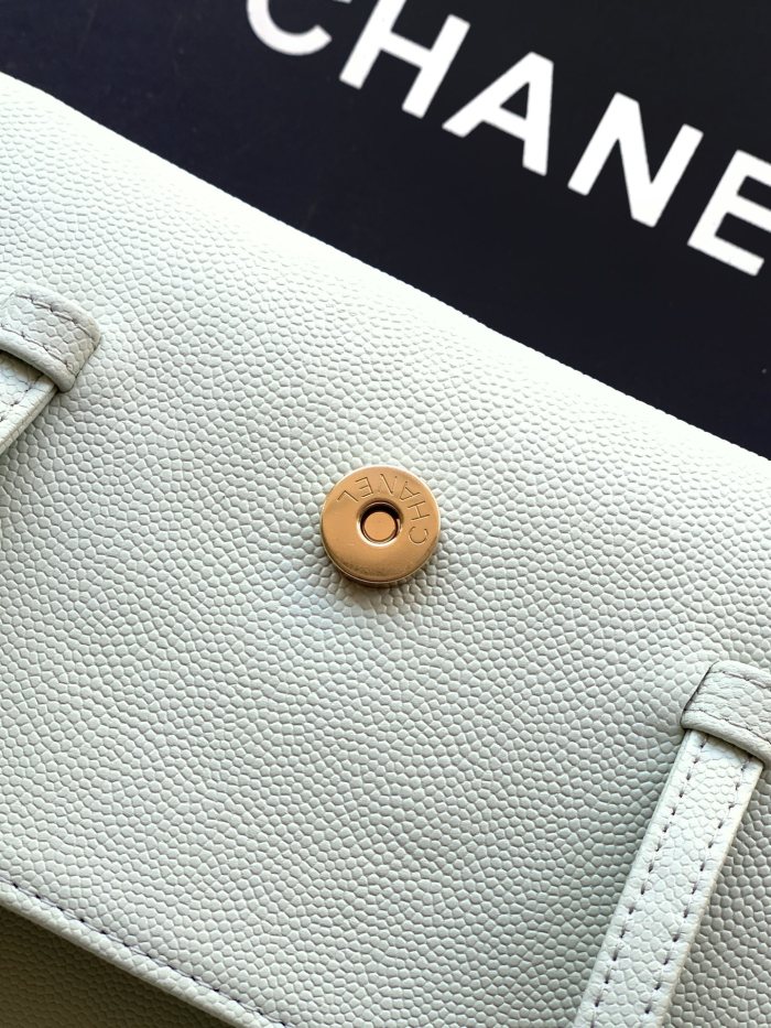 26P Preppy Coco Leather Strap Bag “11.5x17x5cm”-085 =