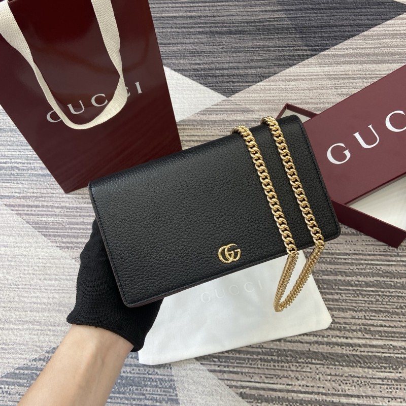 Mini GG Marmont Wallet On Chain “20*12.5*4CM” 053