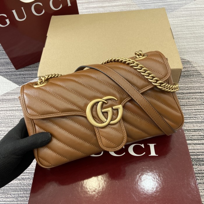 GG Marmont Shoulder Bag“26x15x7CM”-086=