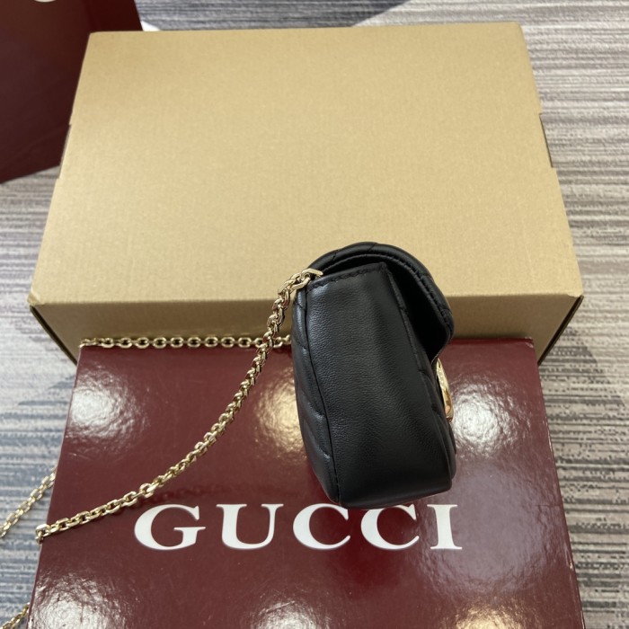 GG Marmont Mini Shoulder Bag “16.5x9.5x4.5CM”-064=