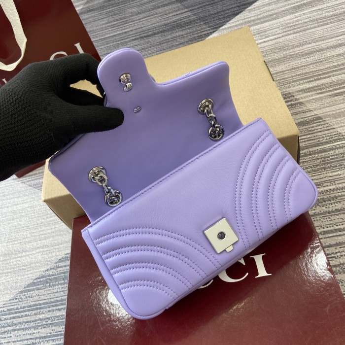 GG Marmont Shoulder Bag“22x12.5x6CM”-056=
