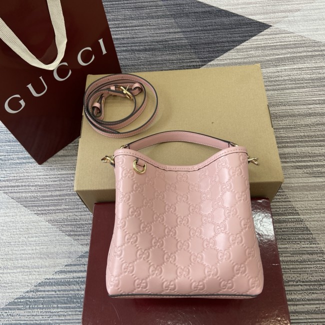 PM GG Emblem Bucket Bag “19*18*11CM” 075