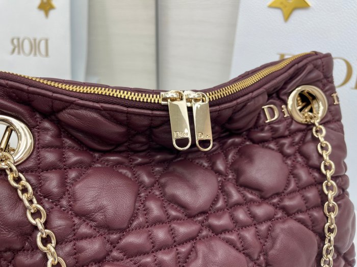 Cannage-Quilted Tote “32x26cm”-096=
