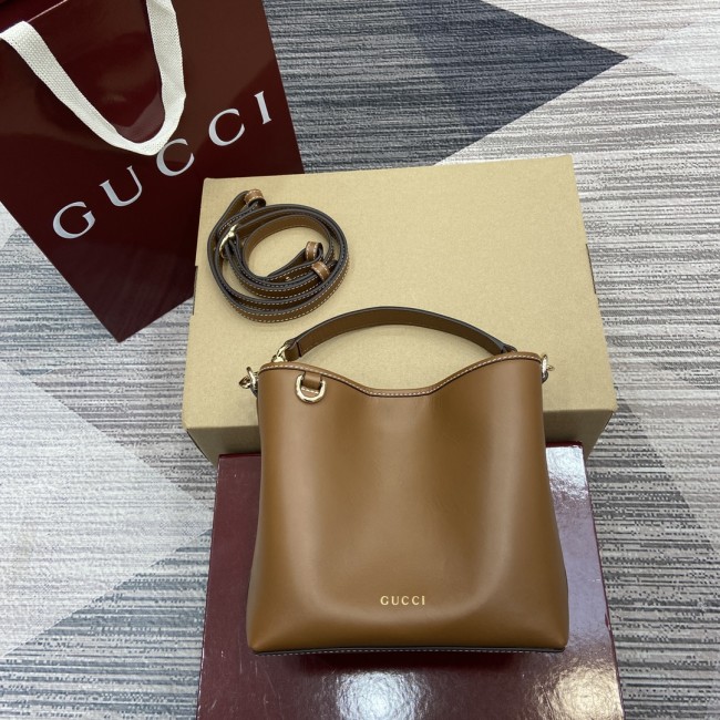 PM GG Emblem Bucket Bag “19*18*11CM” 075