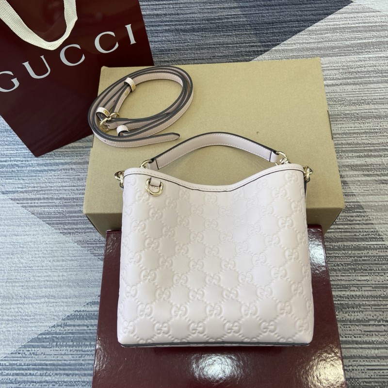 PM GG Emblem Bucket Bag “19*18*11CM” 075