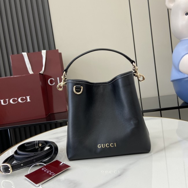 PM GG Emblem Bucket Bag “19*18*11CM” 075