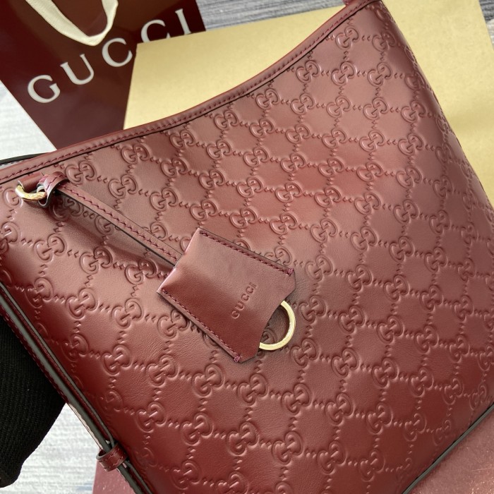 PM GG Emblem Shoulder Bag “26*24*10CM” 075