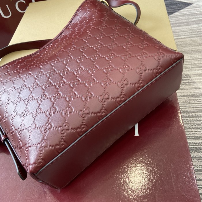 PM GG Emblem Shoulder Bag “26*24*10CM” 075