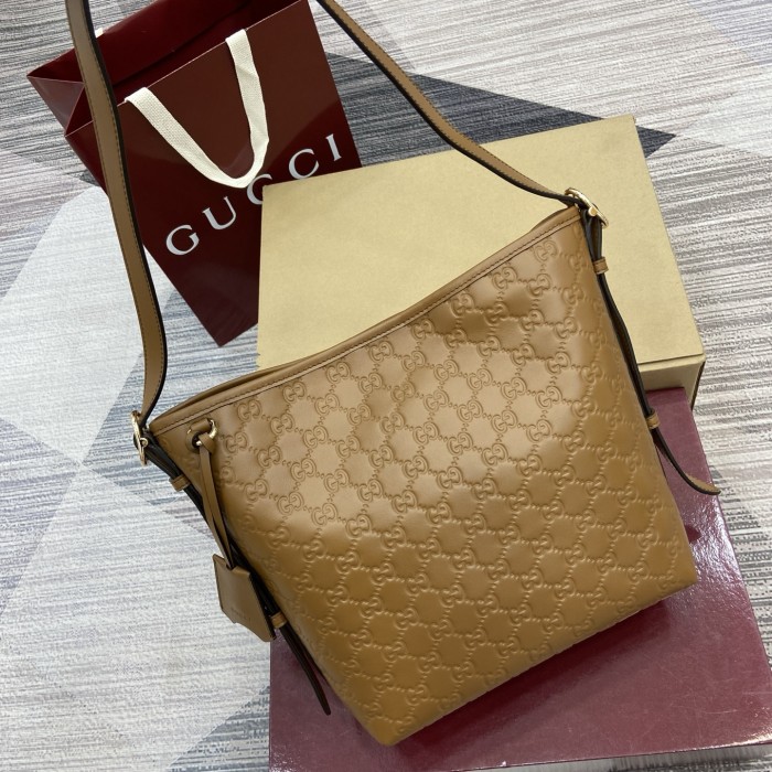 PM GG Emblem Shoulder Bag “26*24*10CM” 075