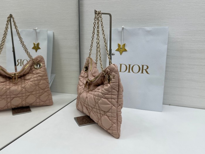 Cannage-Quilted Tote “32x26cm”-096=