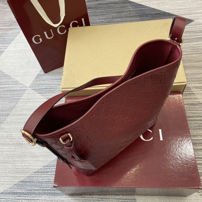 PM GG Emblem Shoulder Bag “26*24*10CM” 075