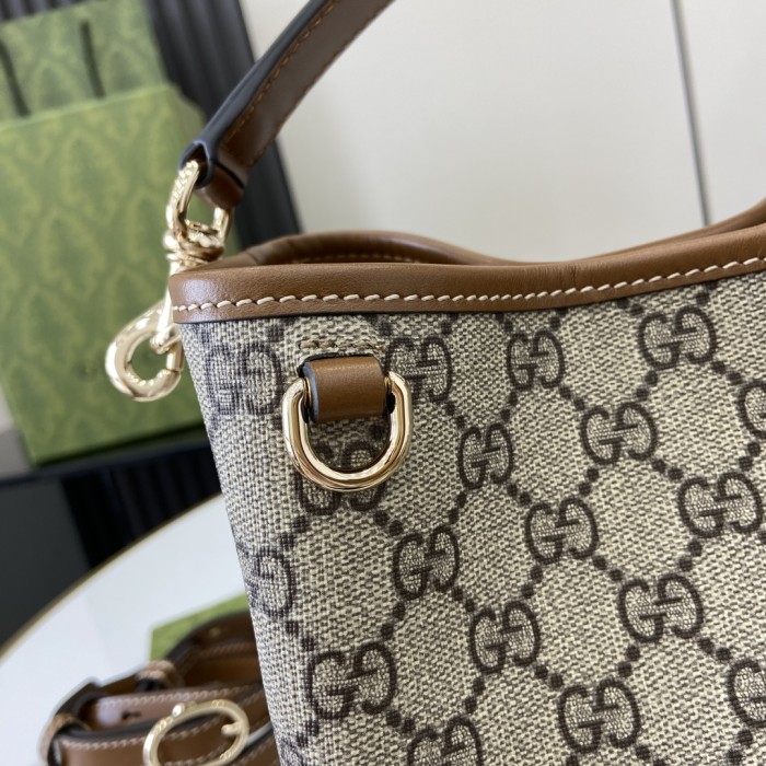 PM GG Emblem Bucket Bag “19*18*11CM” 075