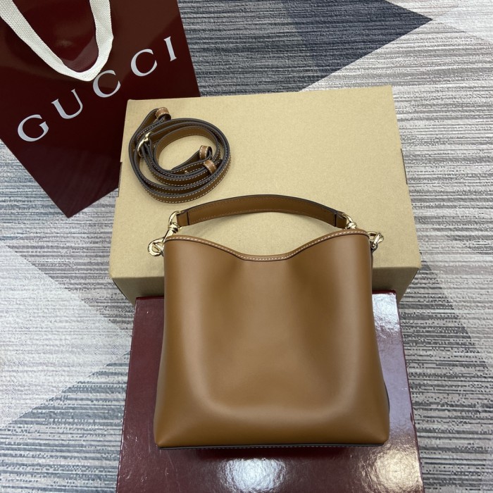 PM GG Emblem Bucket Bag “19*18*11CM” 075