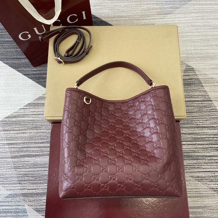 MM GG Emblem Bucket Bag “25*25*15.5CM” 066